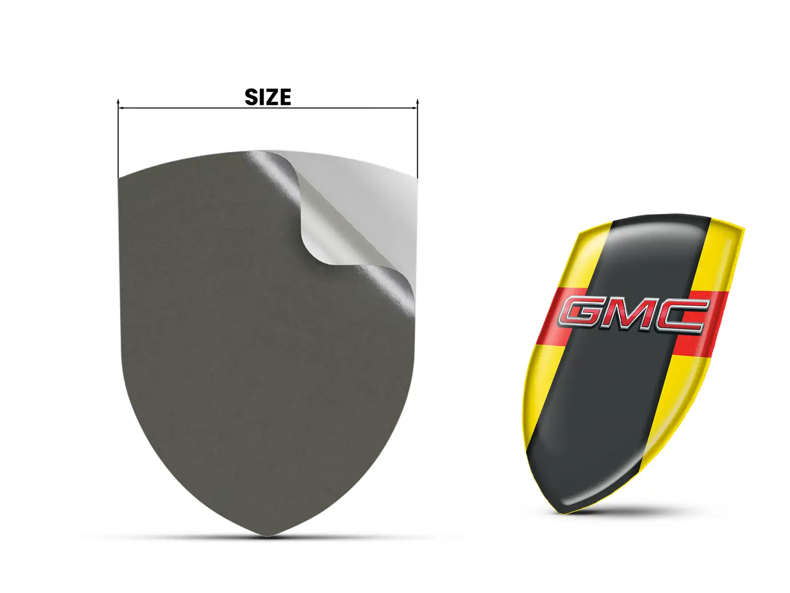 GMC Fensteraufkleber Universal Design Stilvoll Auto